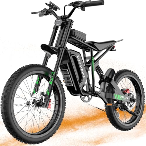 60V 25Ah Removable Battery Electric Dirt Bike with Full Suspension F1766