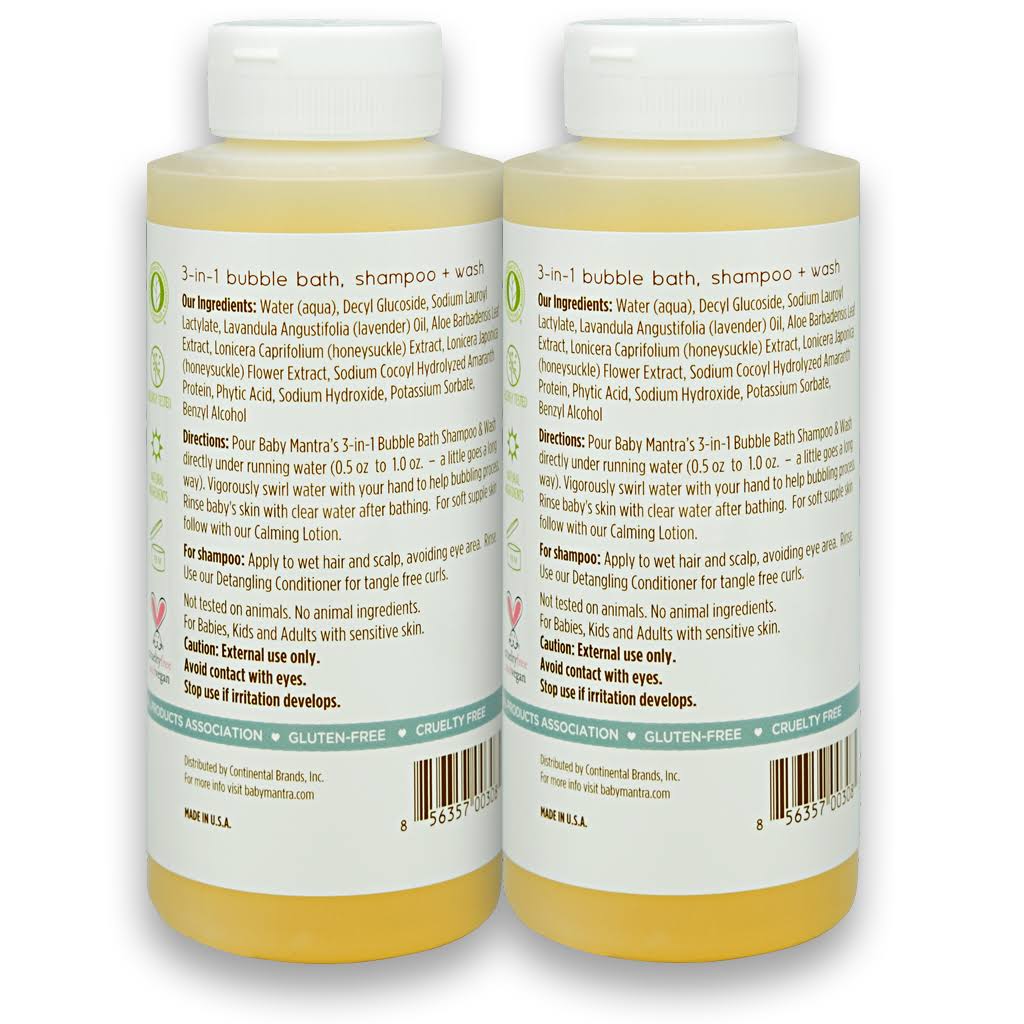 2-Pack Bubble Bath Shampoo u0026 Wash V92061
