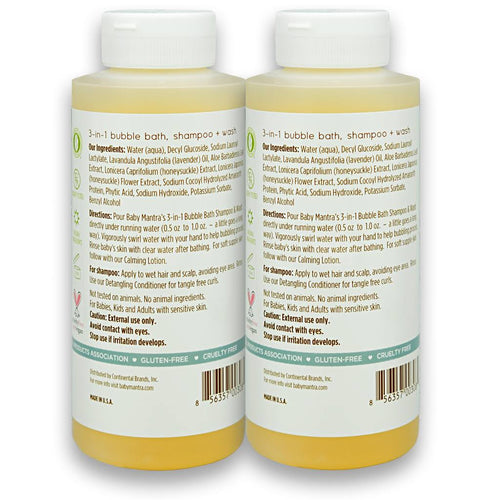 2-Pack Bubble Bath Shampoo u0026 Wash V92061