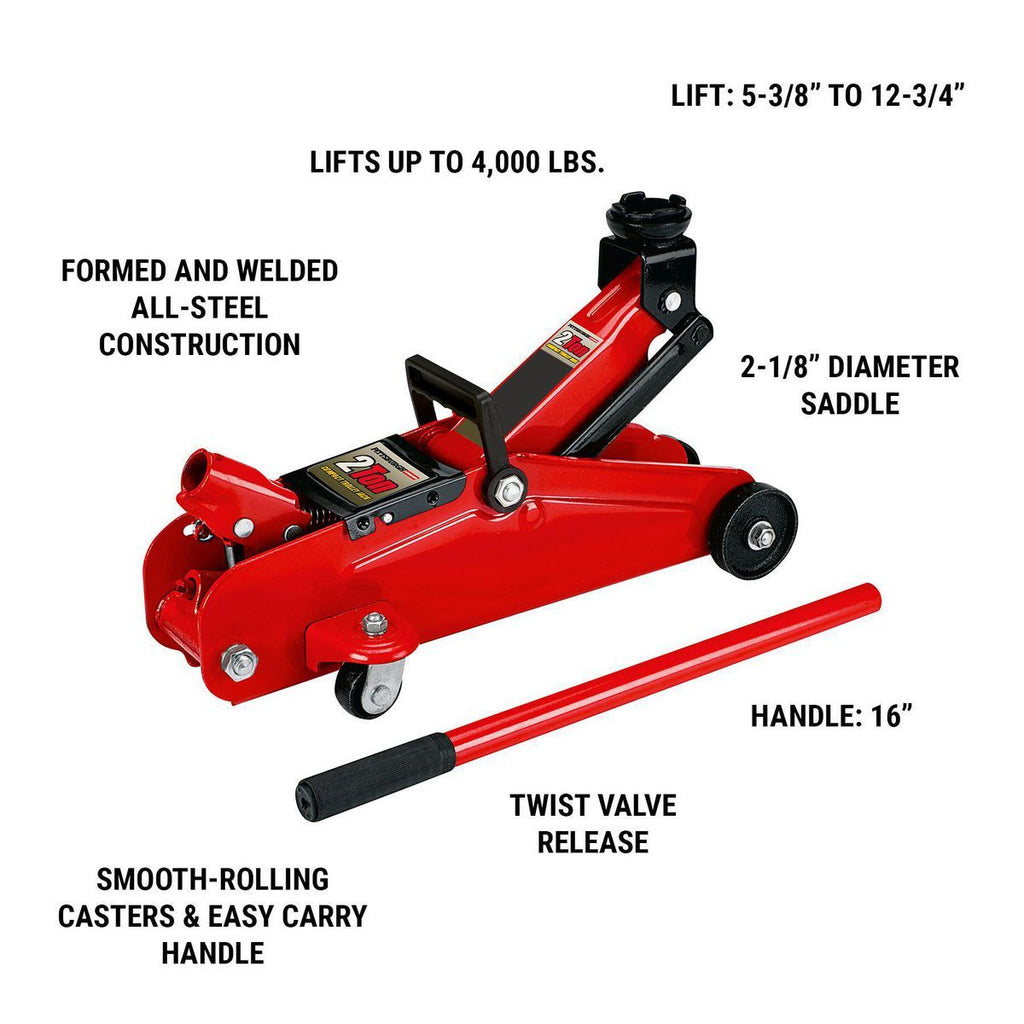 2 Ton Compact Trolley Jack E1565