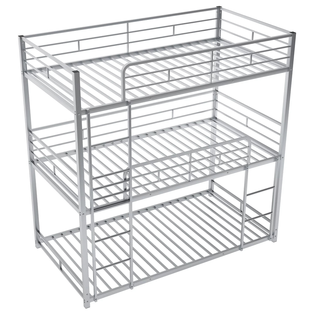 Metal Twin-over-Twin-over-Twin Bunk Bed U5939