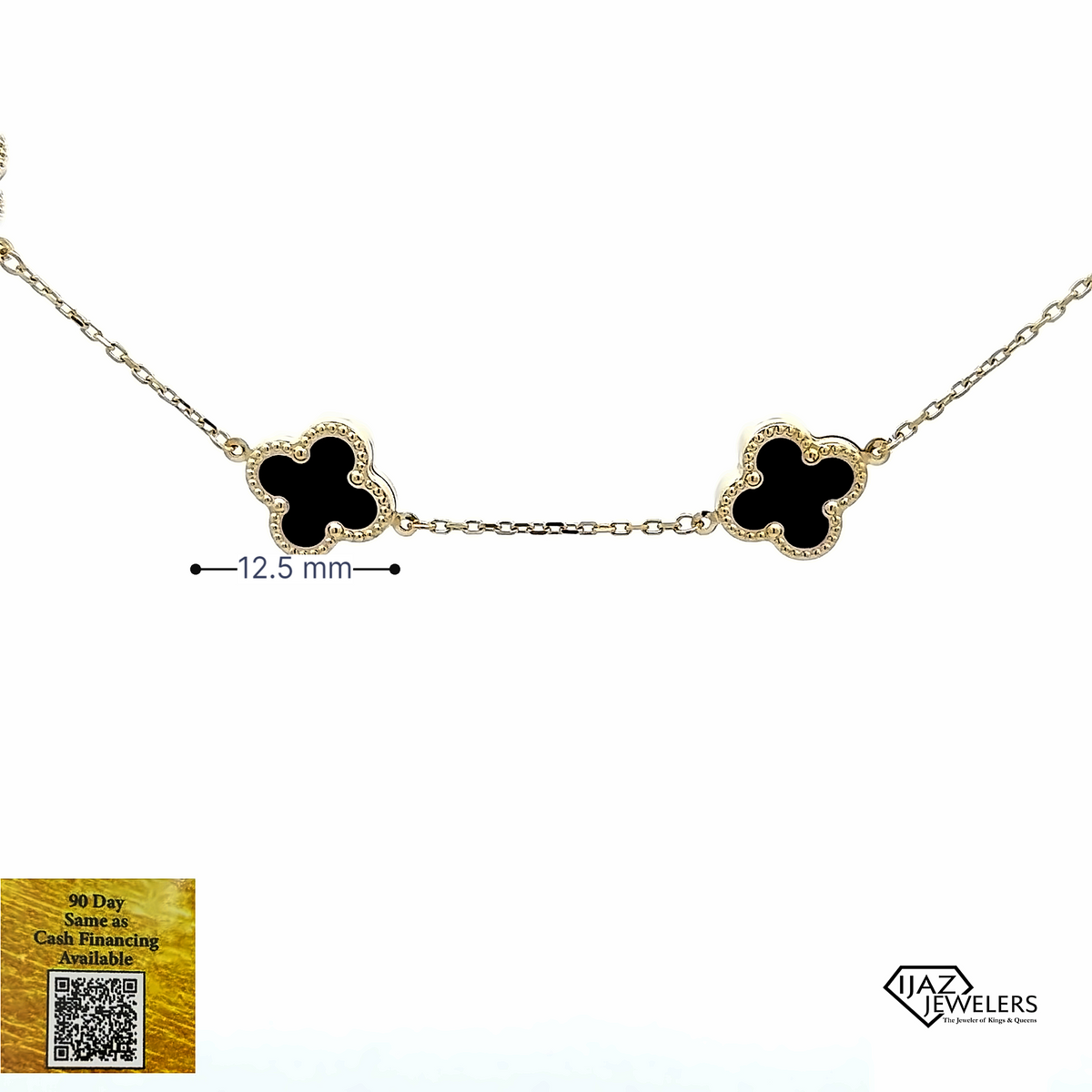 Black Onyx Necklace I624