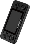 Black Handheld Game Console with 64G TF Card 2500 Classic Games 3.5 inch IPS Screen O564