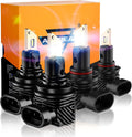 6500K Cool White LED Bulbs Combo, Pack of 4 Pack of 2 C8803
