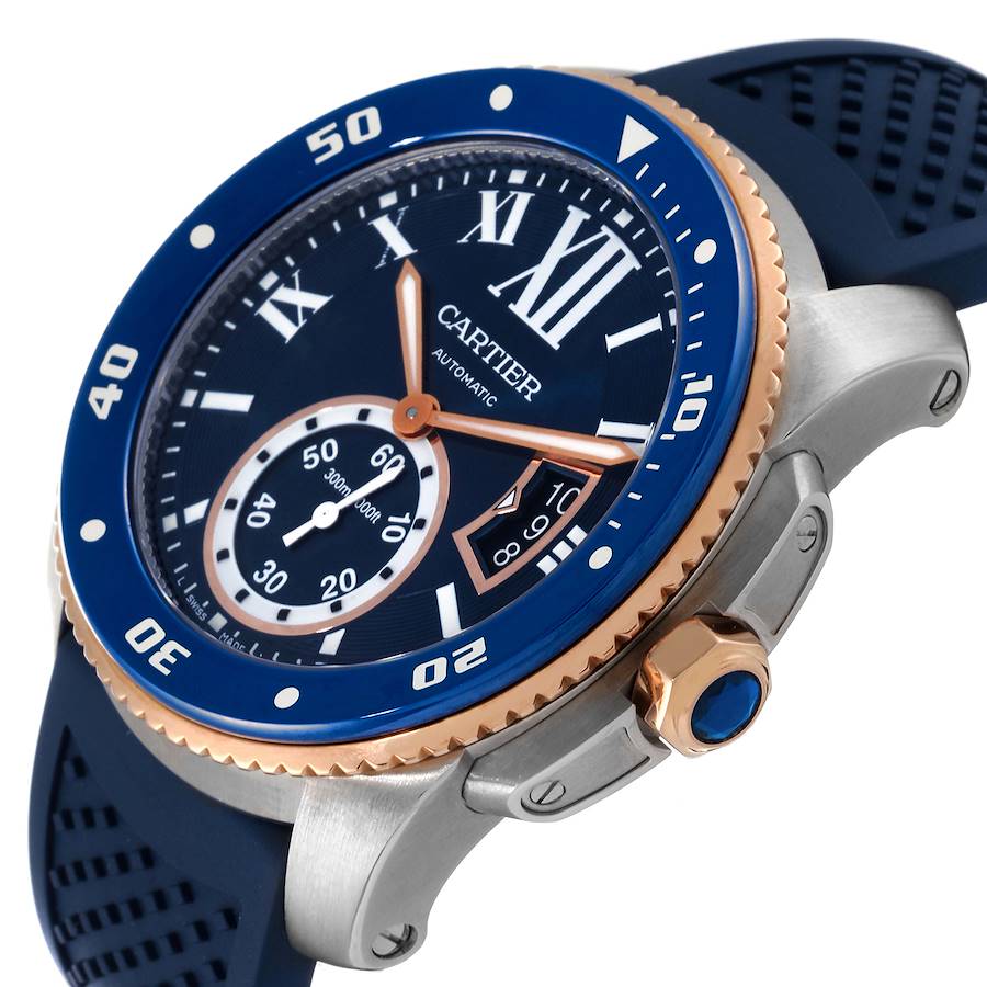 Rose Gold Mix Blue 42mm A65792