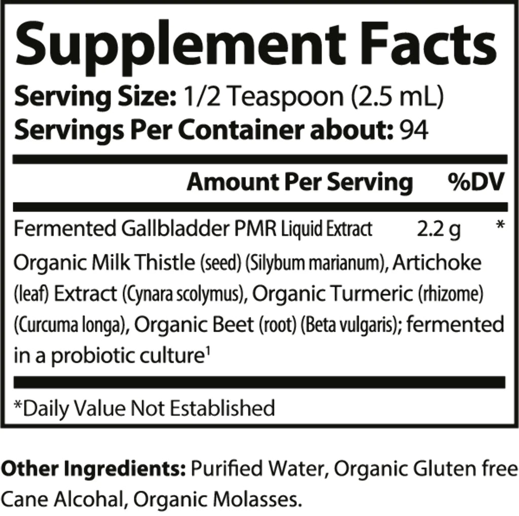Fermented Gallbladder Support T162