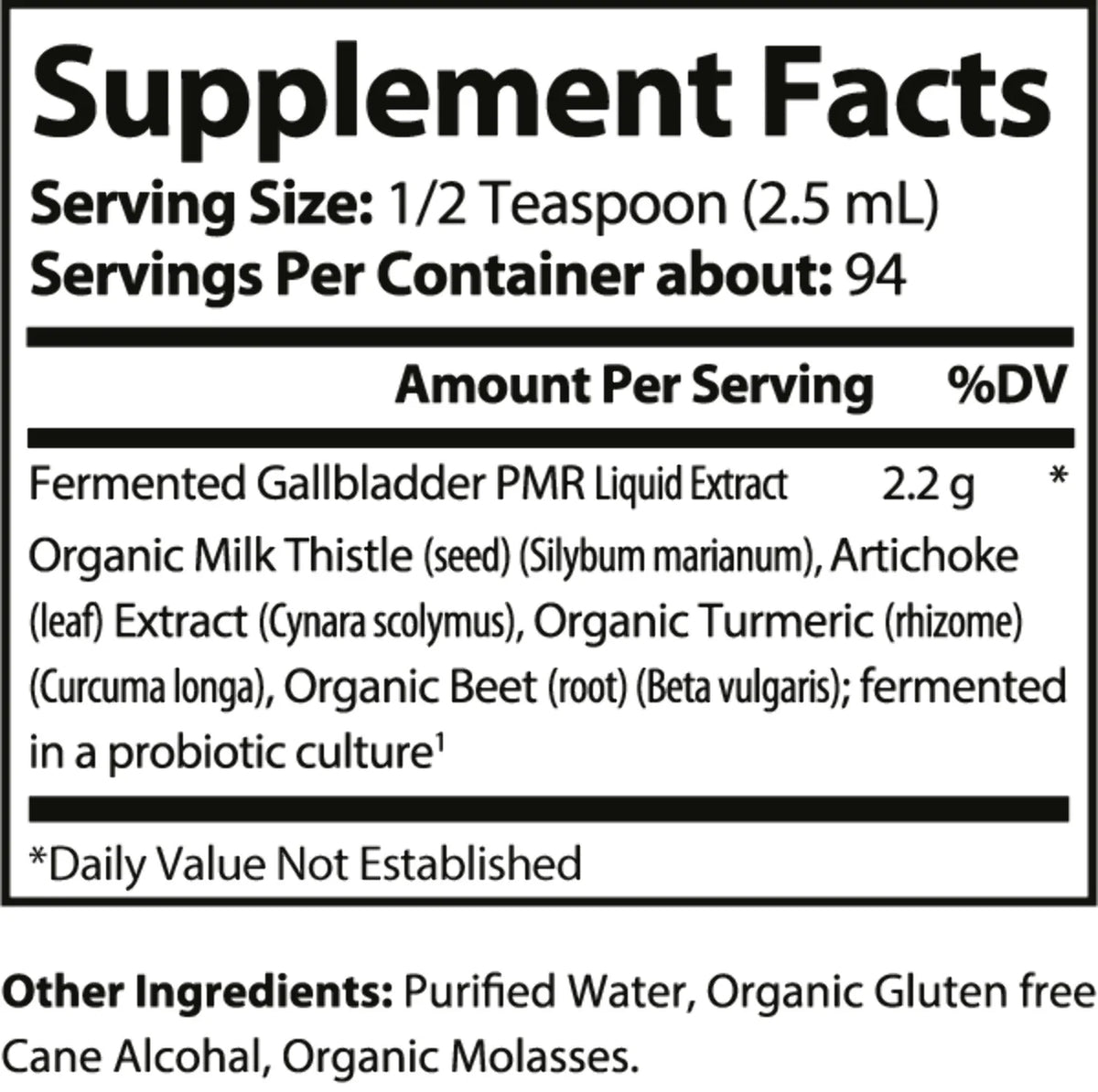 Fermented Gallbladder Support T162