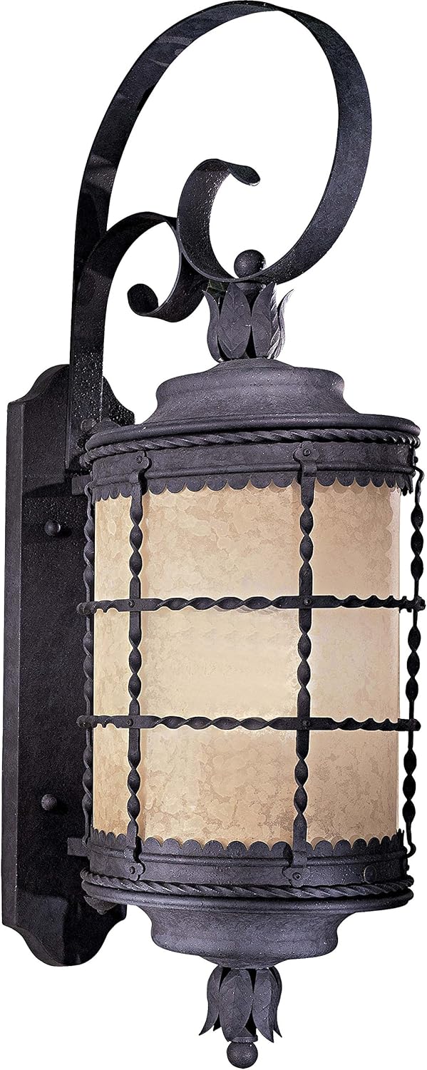 Outdoor Wall Light Lantern, Iron P4846