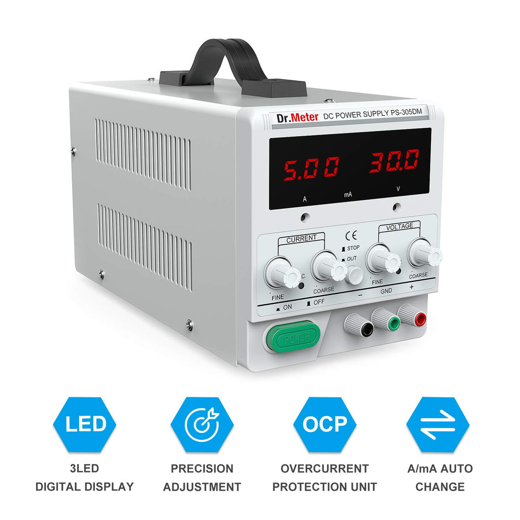 Adjustable Switching Regulated DC Bench Power Supply O824