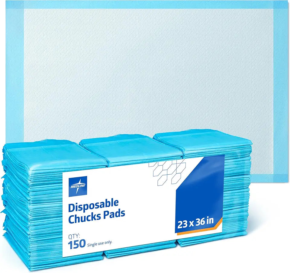 Disposable Chucks Pads, 23 x 36 inches, Pack of 150 E905135