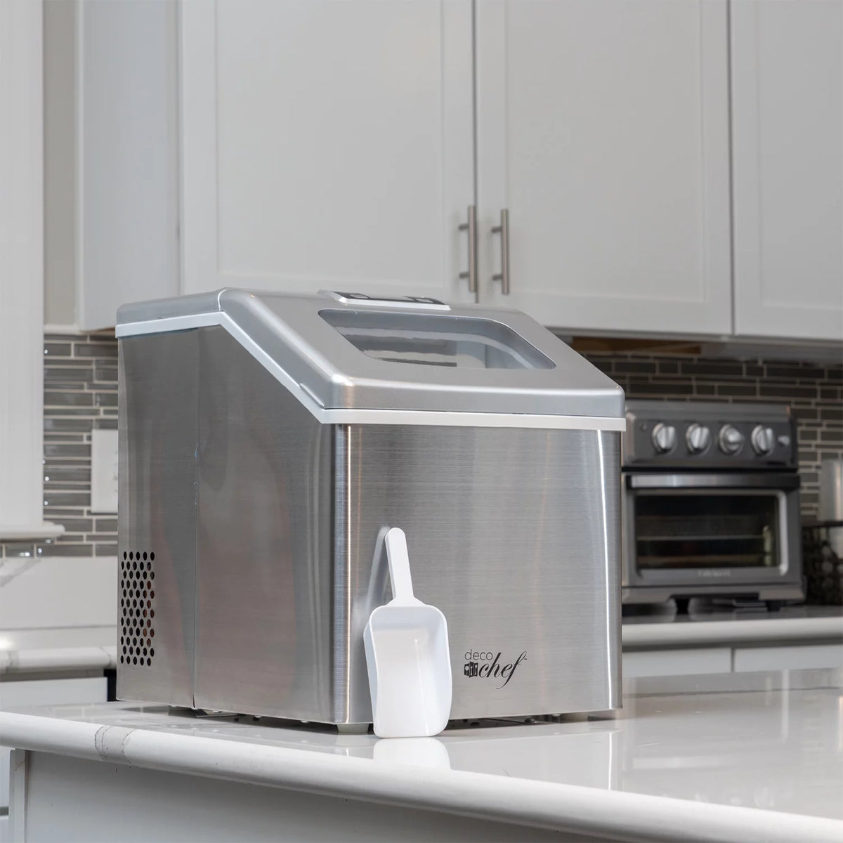 40 LB Stainless Steel Countertop Ice Maker N8588