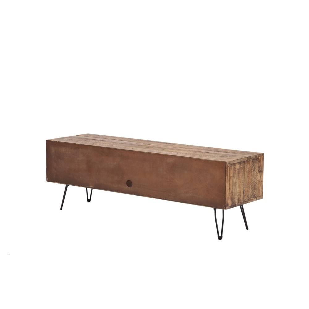 Carbon Black Media TV Stand D27162