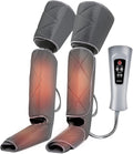 Leg Massager with Heat, Air Compression Calf Thigh Foot Massage O6308