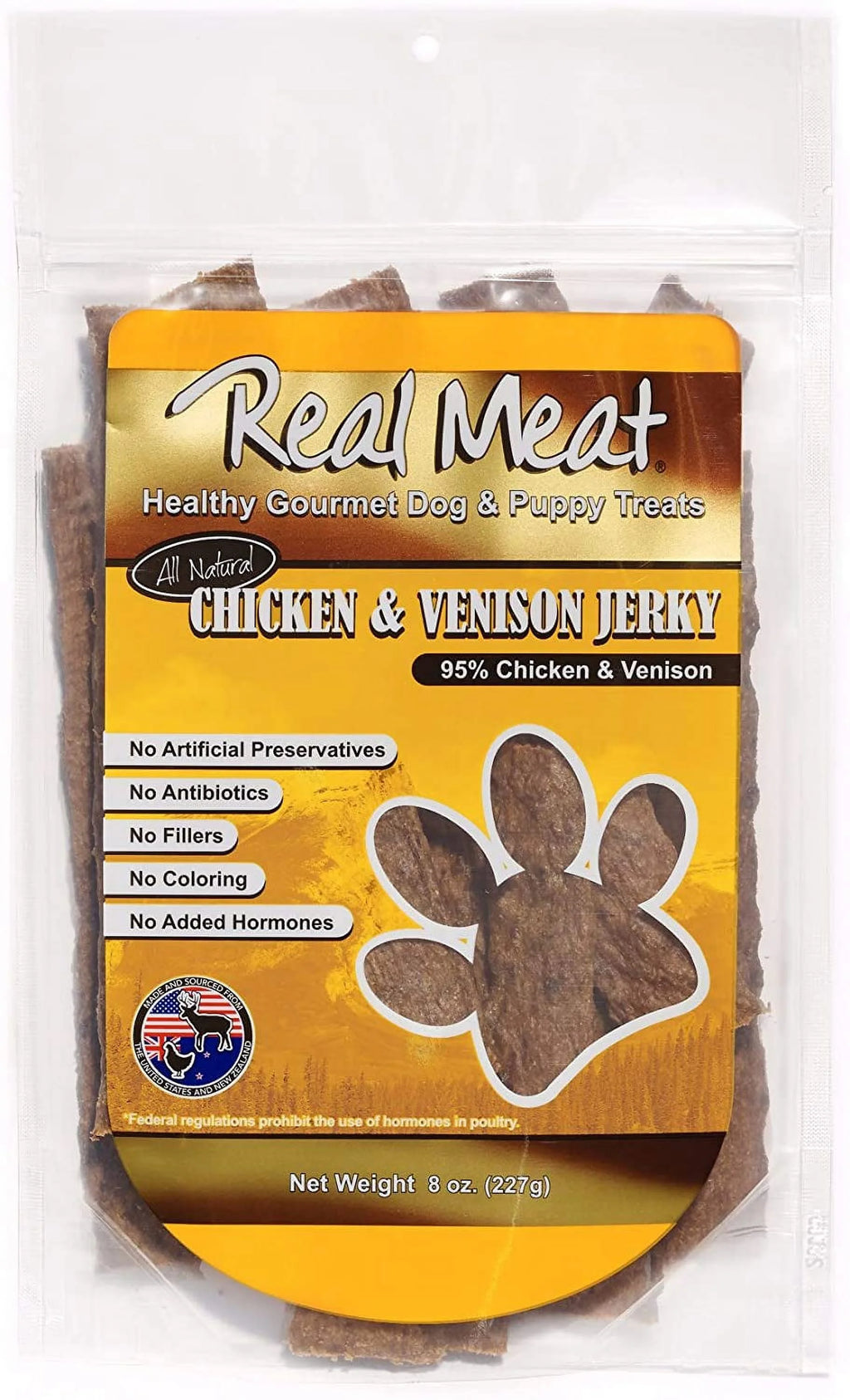 Air-Dried Jerky Treats Chicken & Venison Stix 8oz Y9196