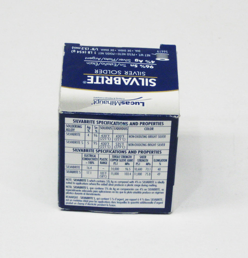 4% Silver 96% Tin Solder H347