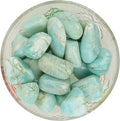Amazonite Tumbled Stone 100 Grams Pack of 5-7 Pc Z20466