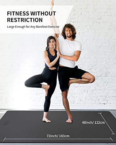 Large Yoga Mat 6'x 4' 1/4 inch I3930