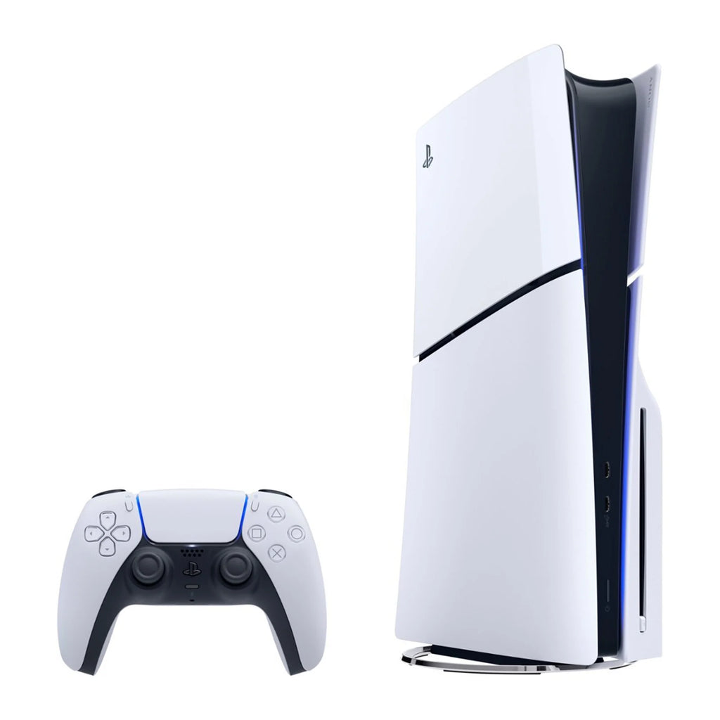 PlayStation 5 Slim Disc Edition with Two Controllers White and Nova Pink Dualsense I5353