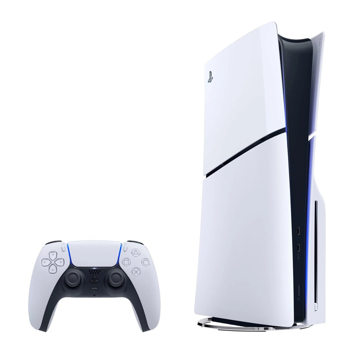 PlayStation 5 Slim Disc Edition with Two Controllers White and Nova Pink Dualsense I5353