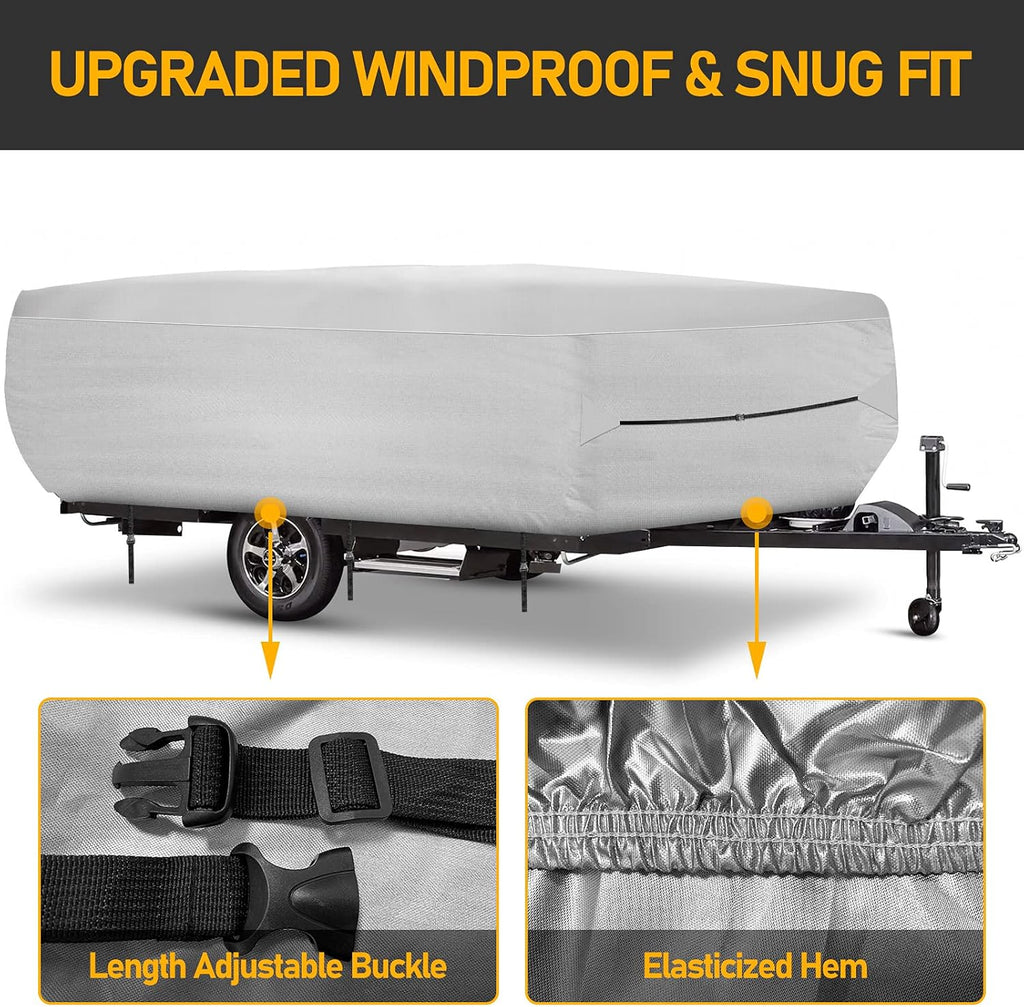 500D Oxford Waterproof Pop-up Camper Cover S67255