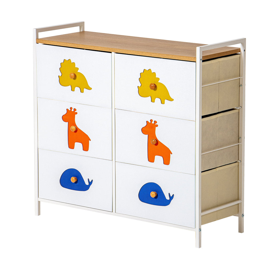 White 5 Drawer Dresser H389380