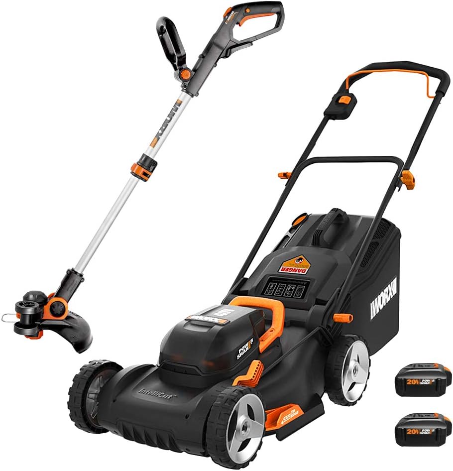 20V Power Share Lawn Mower and Grass Trimmer L306