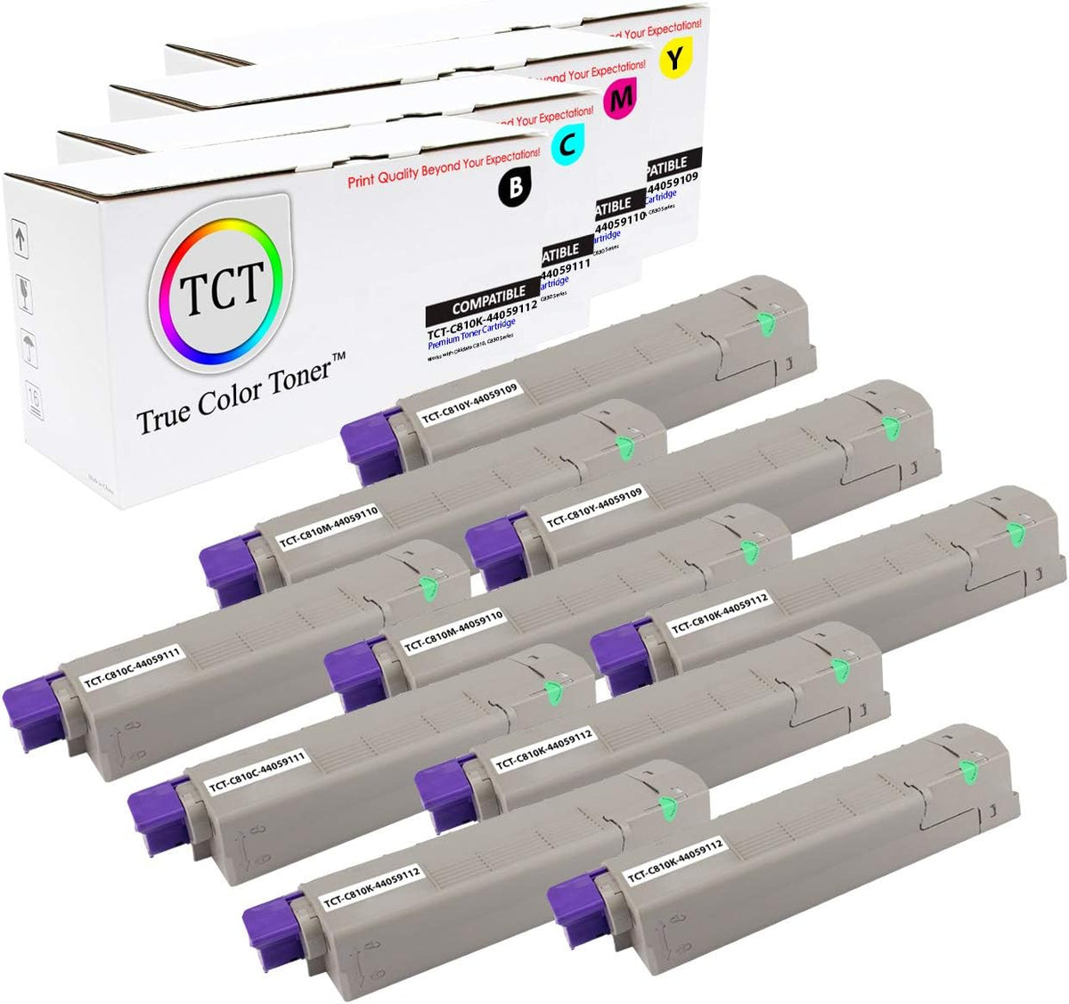 Compatible Toner Cartridge Replacement 10 Pack K435869