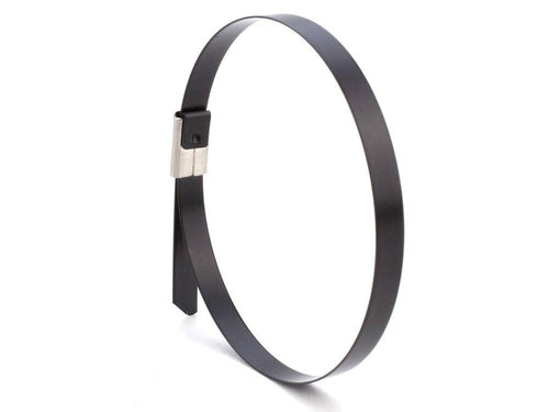12 inch Plastic Coated 316 Stainless Steel Cable Tie O671