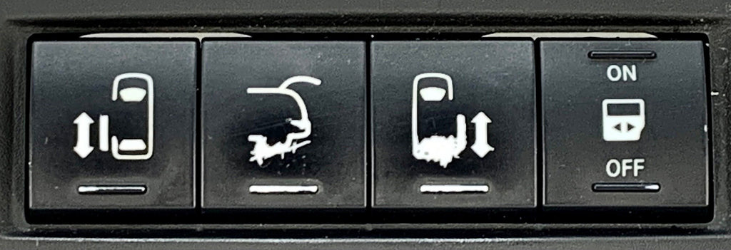 Overhead Roof Full Console Black OEM K543