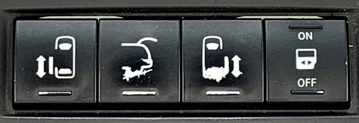 Overhead Roof Full Console Black OEM K543