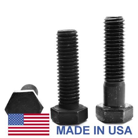 1 inch-14 x 1 3/4 inch UNS Thread Grade 8 Hex Cap Screw Black Oxide Alloy Steel Pk 5 M31352