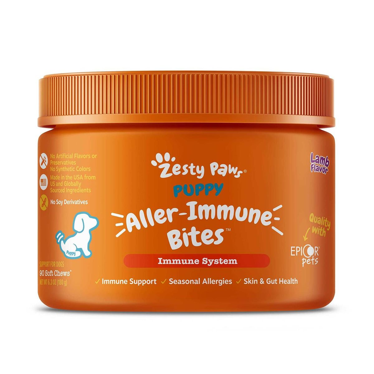 Puppy Allergy Immune Supplement Bites B2224