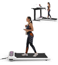 Pink 2.25HP Portable Walking Pad Treadmill S749522
