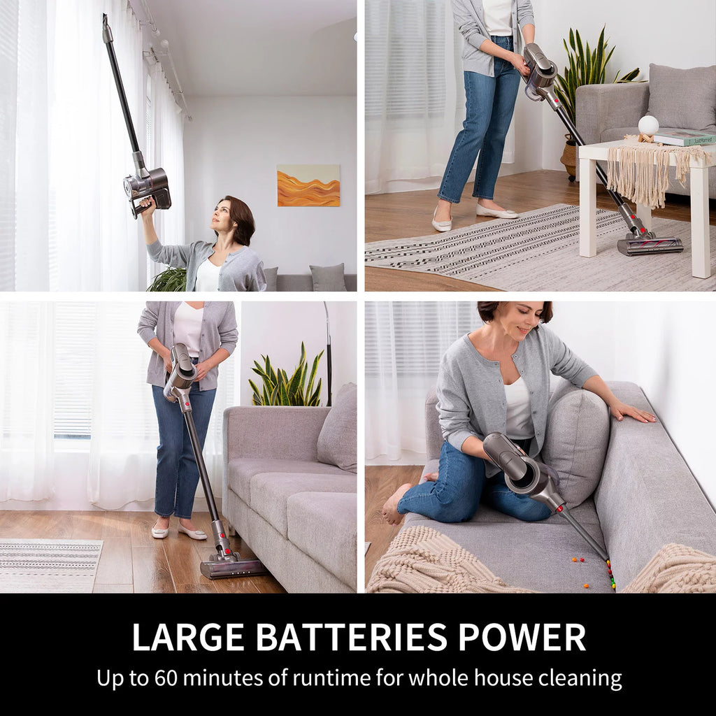 Cordless Stick Vacuum 26 Kpa Lightweight R295494