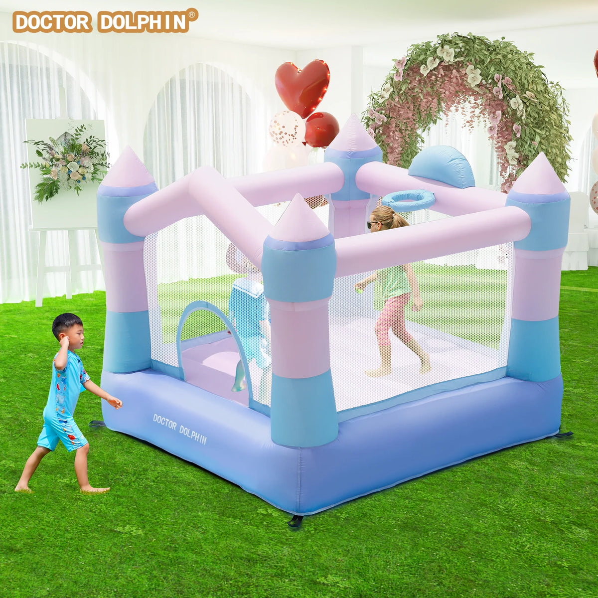 Inflatable Bounce House with Blower K21717