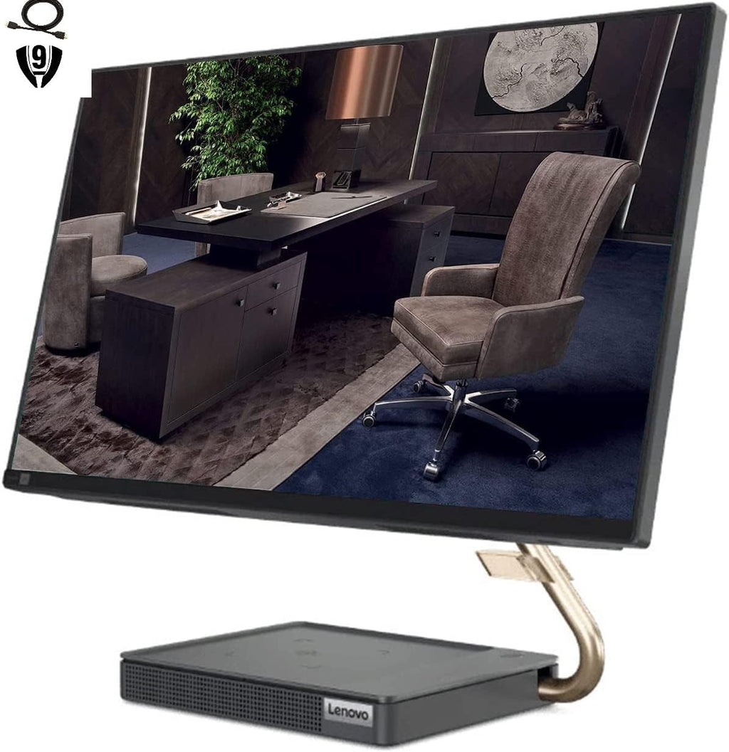 23.8" FHD Touchscreen All-in-One Desktop, AMD Ryzen 7 5700U, 16GB RAM, 256GB SSD+1TB HDD, Grey D8432