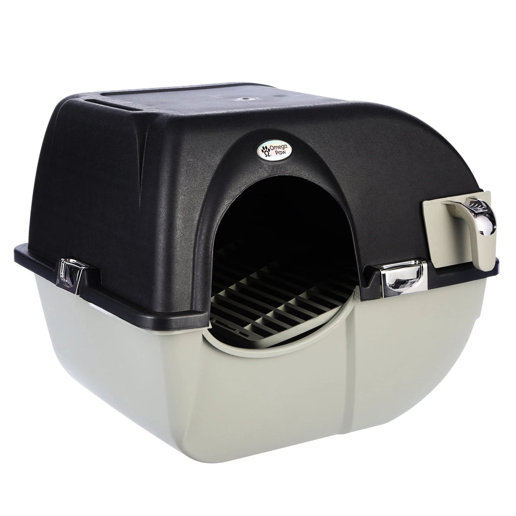 Black Self-Cleaning Litter Box C97201