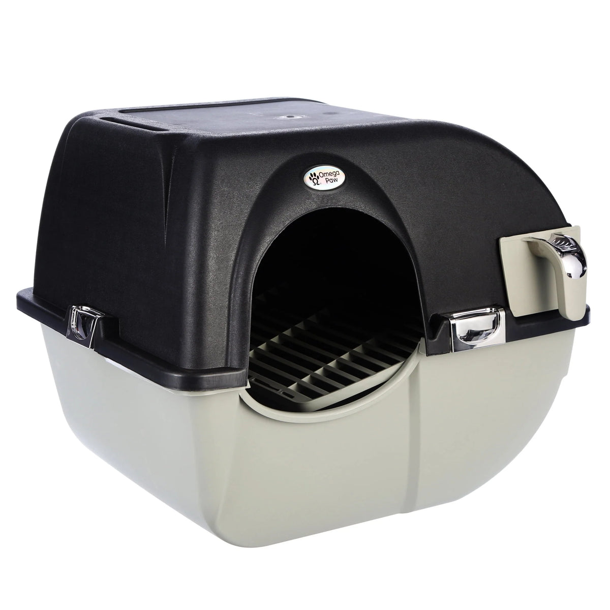 Black Self-Cleaning Litter Box C97201