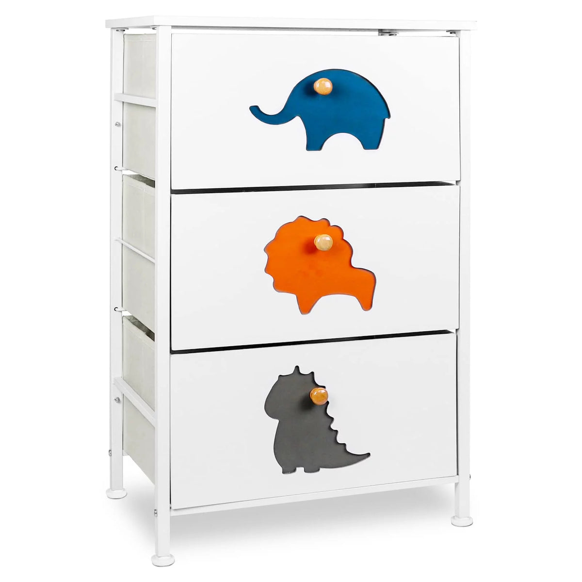 White 5 Drawer Dresser H389380