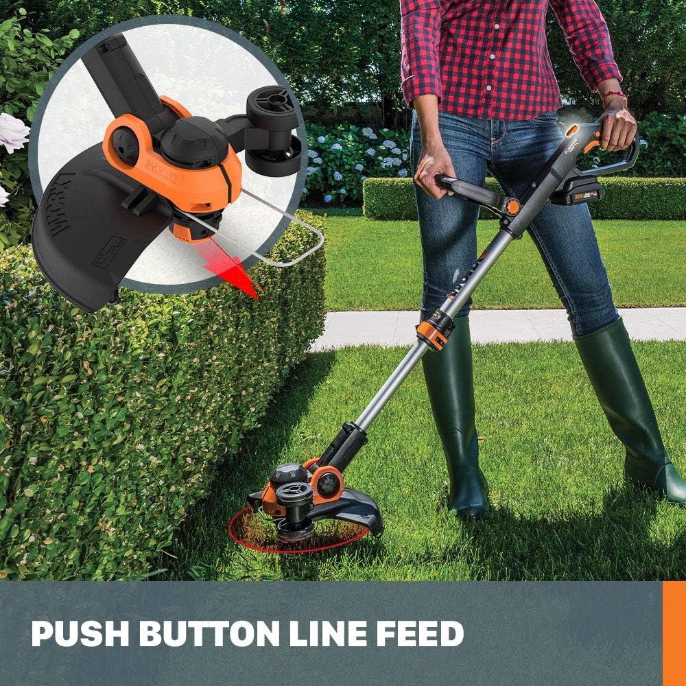 20V Power Share Lawn Mower and Grass Trimmer L306