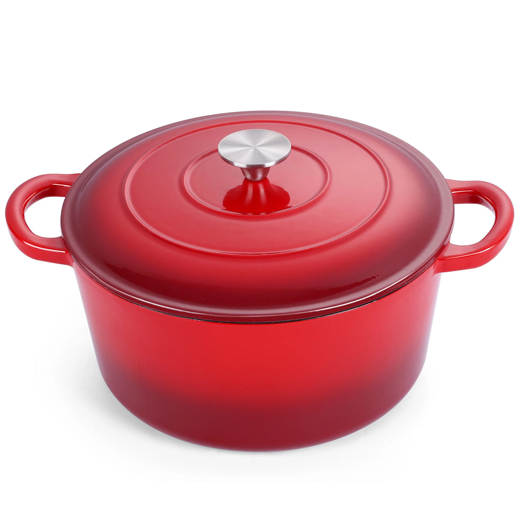 6 Quart Enameled Cast Iron Dutch Oven with Lid M12905