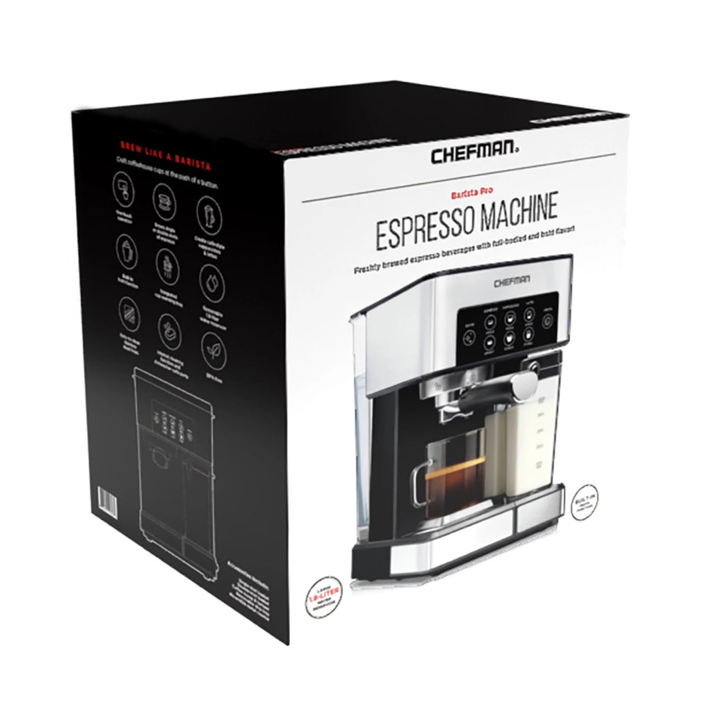 6-in-1 Espresso Machine with Milk Frother S942643