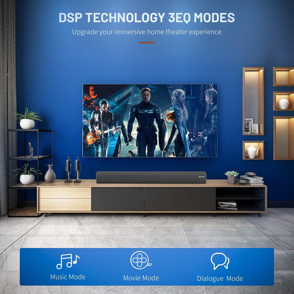 100W Wireless TV Sound Bar with HDMI-ARC K9686