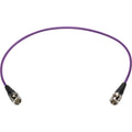 12G-SDI/4K UHD Single Link BNC Cable - 125 Foot Violet Z621949