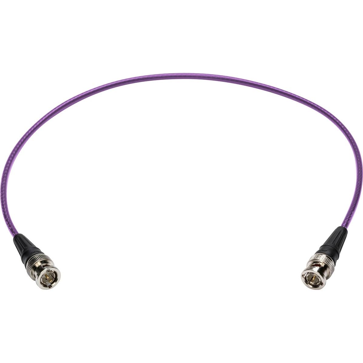 12G-SDI/4K UHD Single Link BNC Cable - 125 Foot Violet Z621949