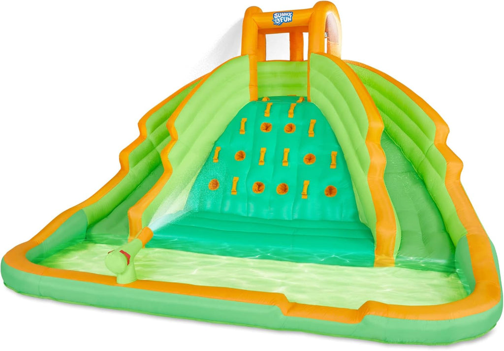 Inflatable Water Slide Park with Splash Pool D5091