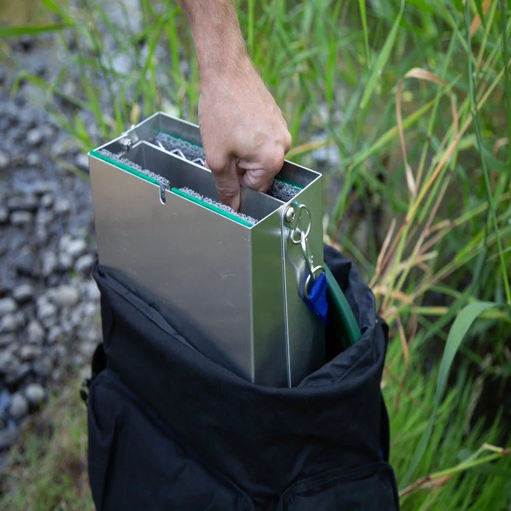 Aluminum Folding Sluice Box and Backpack for Gold Prospecting N645687