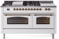 White Dual Fuel Natural Gas Range Z10611