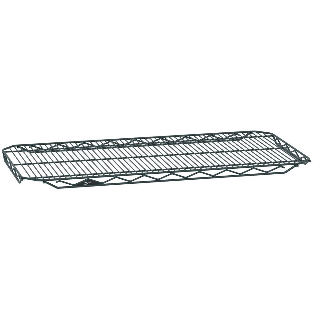 Smoked Glass Wire Shelf R180