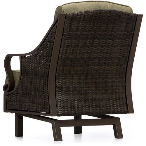 Vintage Meadow 4-Piece Wicker and Steel Conversation Set F157356